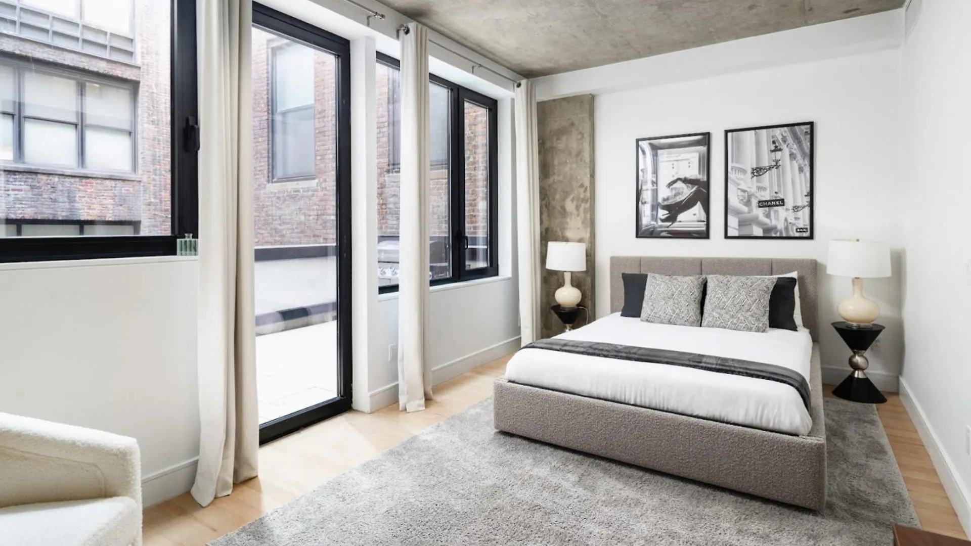 Stunning Apartment In Manhattan With Patio 뉴욕
